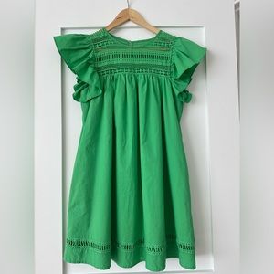 English Factory Green Dress